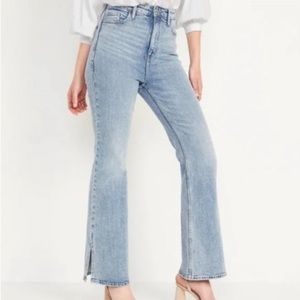 Old Navy Light Blue Flare Jeans